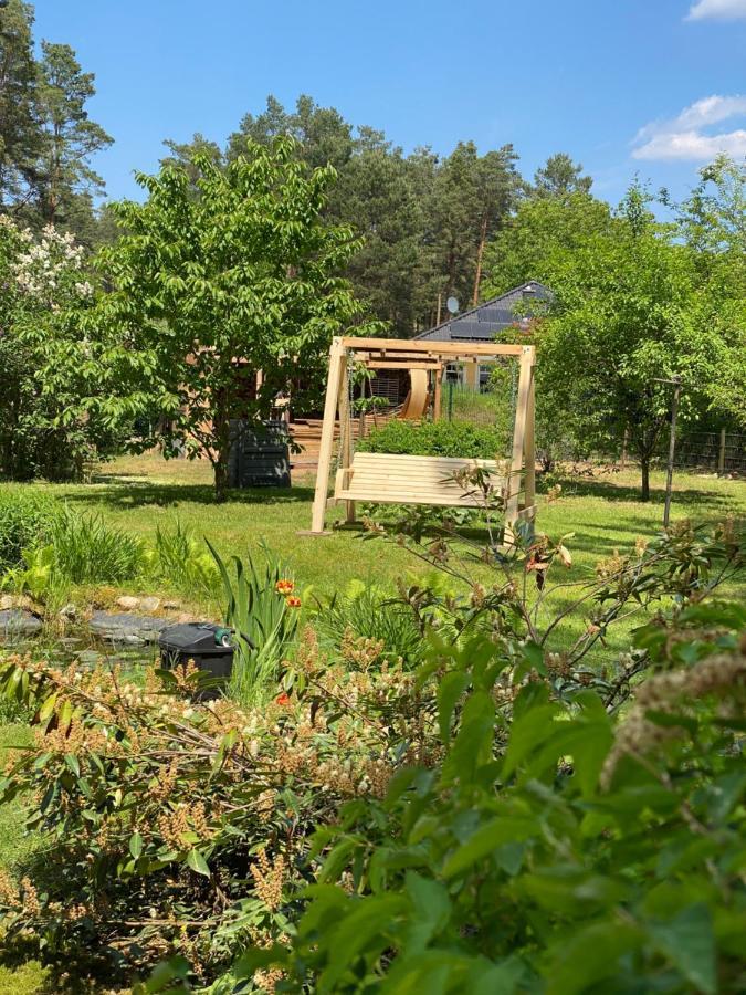 Ferienhaus Im Wald Borkwalde Esterno foto