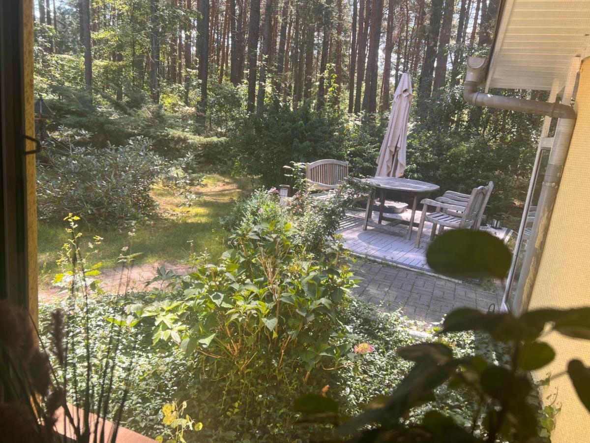 Ferienhaus Im Wald Borkwalde Esterno foto
