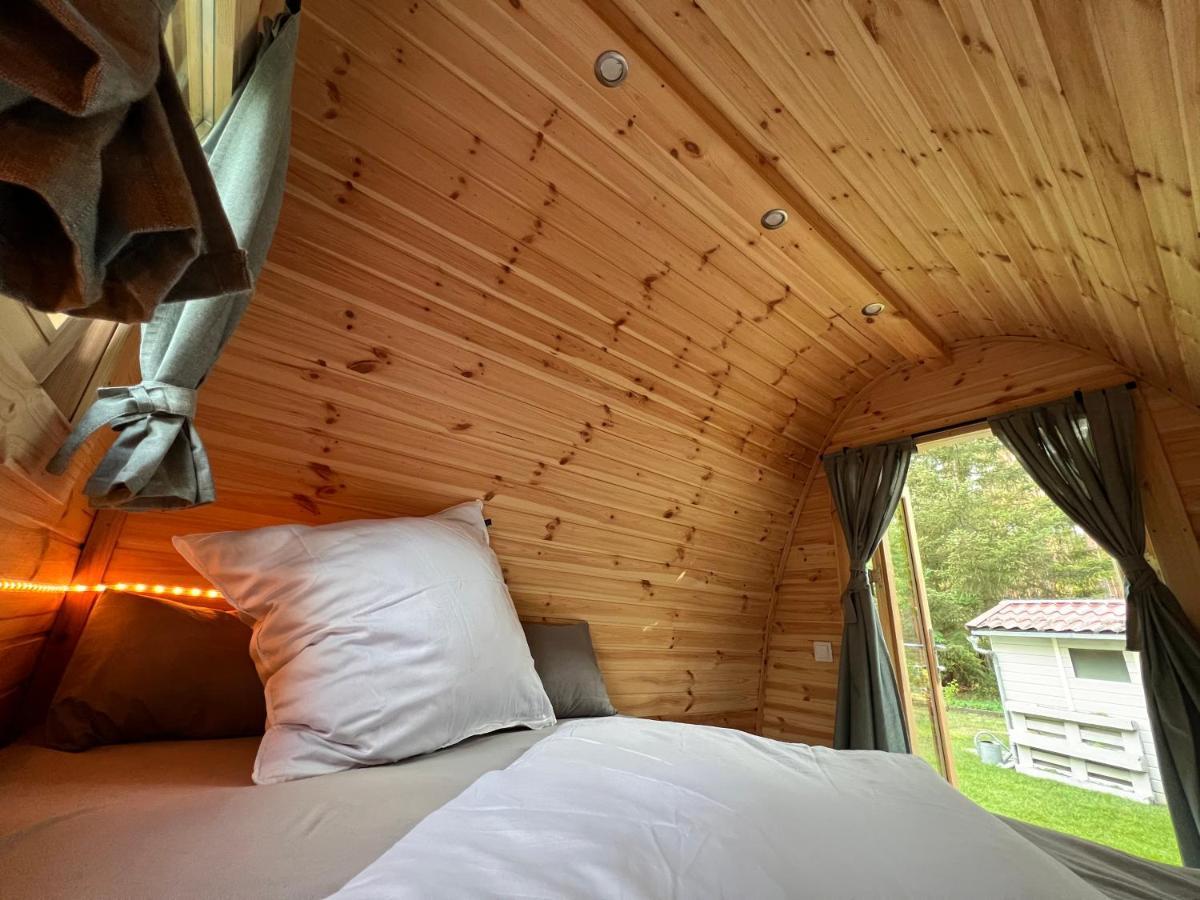 Ferienhaus Im Wald Borkwalde Esterno foto