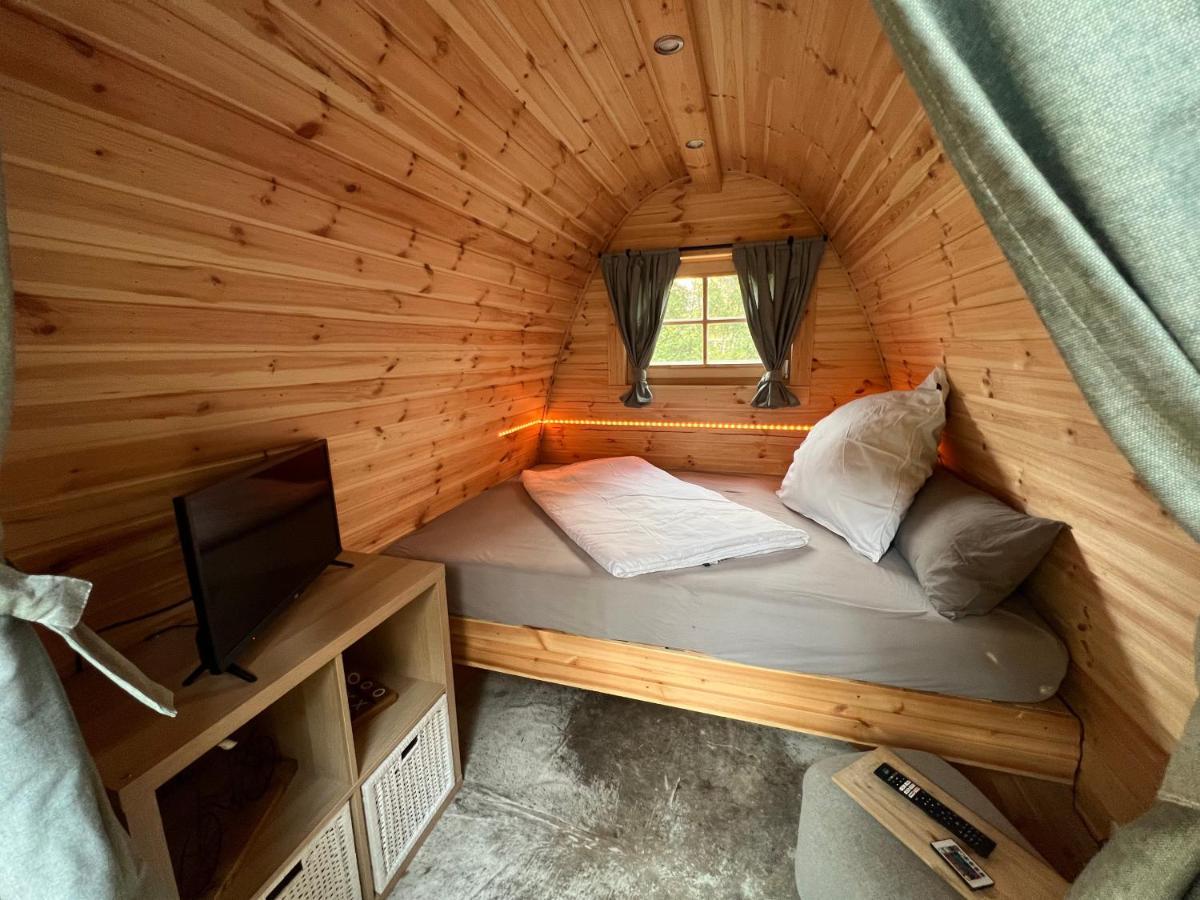 Ferienhaus Im Wald Borkwalde Esterno foto