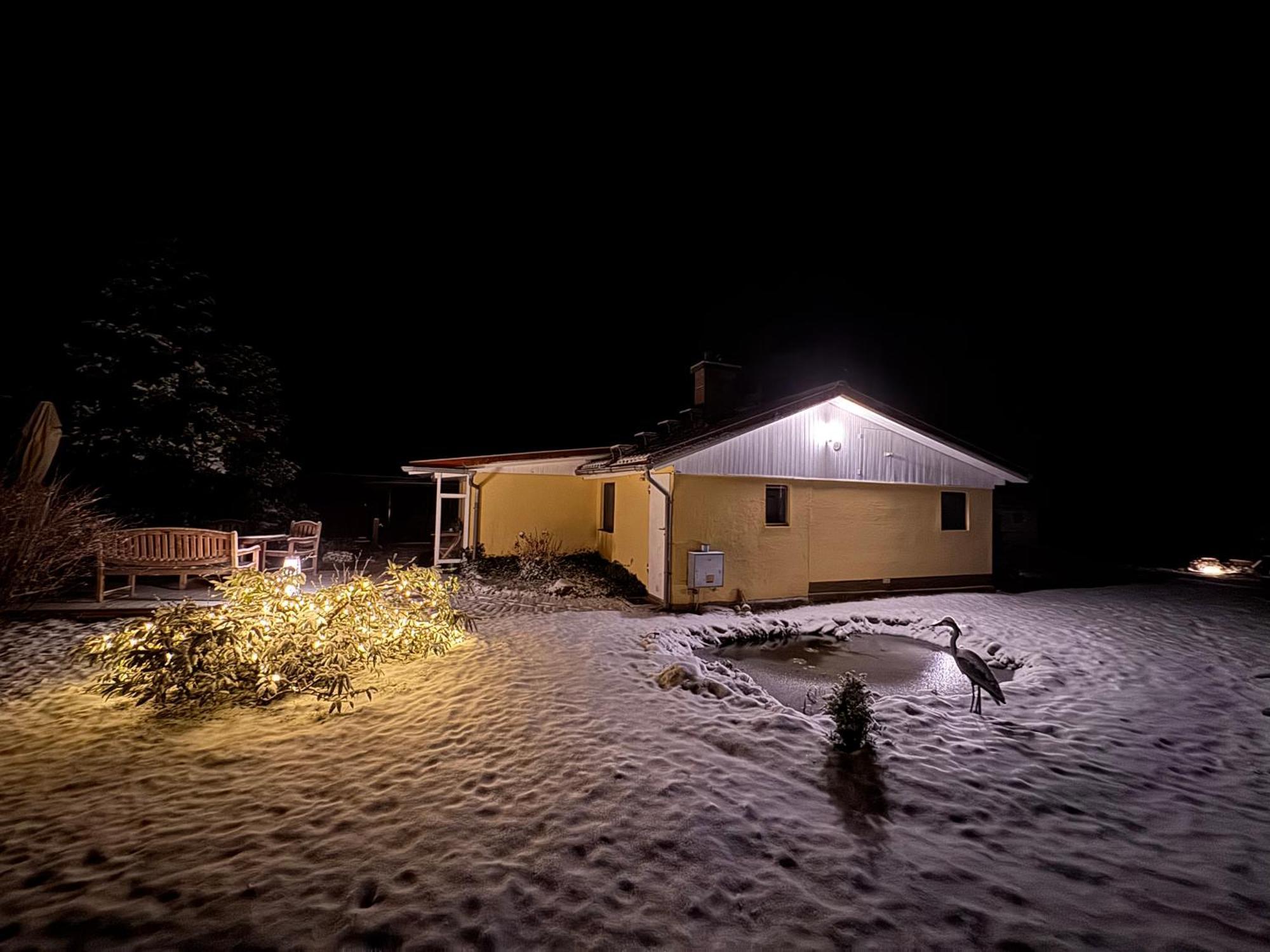 Ferienhaus Im Wald Borkwalde Esterno foto